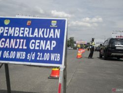 Daftar akses exit tol yang digunakan terkena ganjil genap