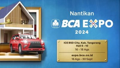 BCA Expo kembali hadir tahun ini bertepatan dengan momen HUT Ke-79 RI