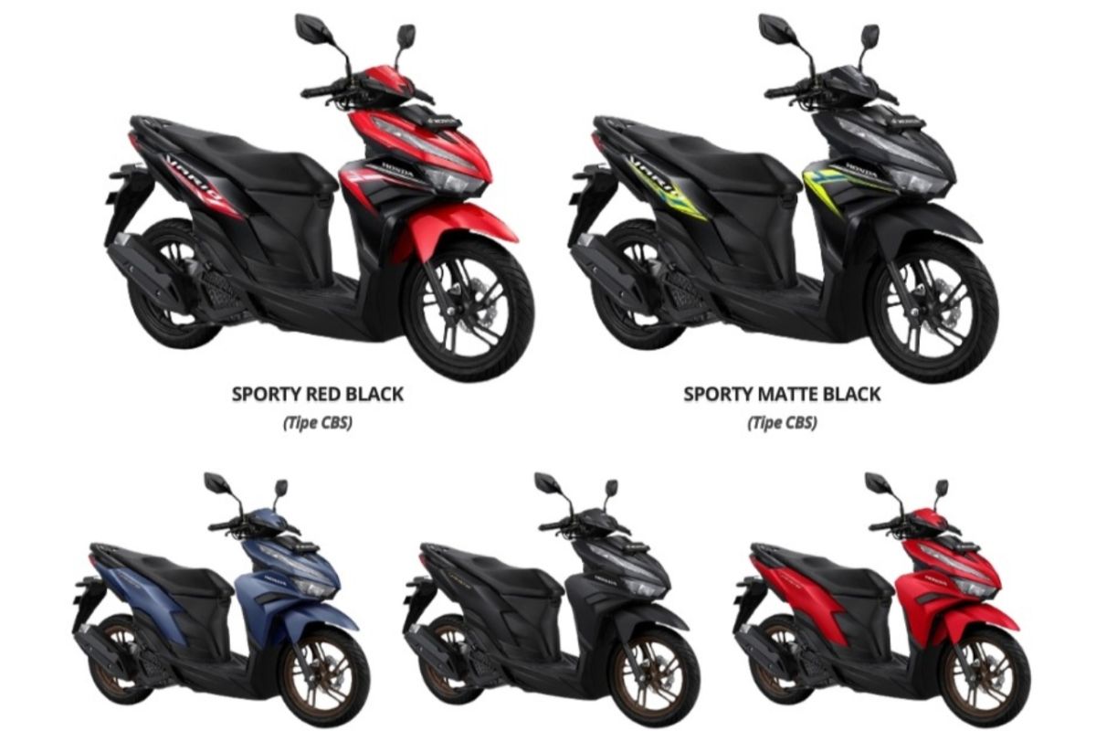 Kredit motor Honda Vario, DP kemudian cicilannya