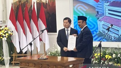 Rachmat Pambudy terima sertijab sebagai Menteri PPN 2024-2029