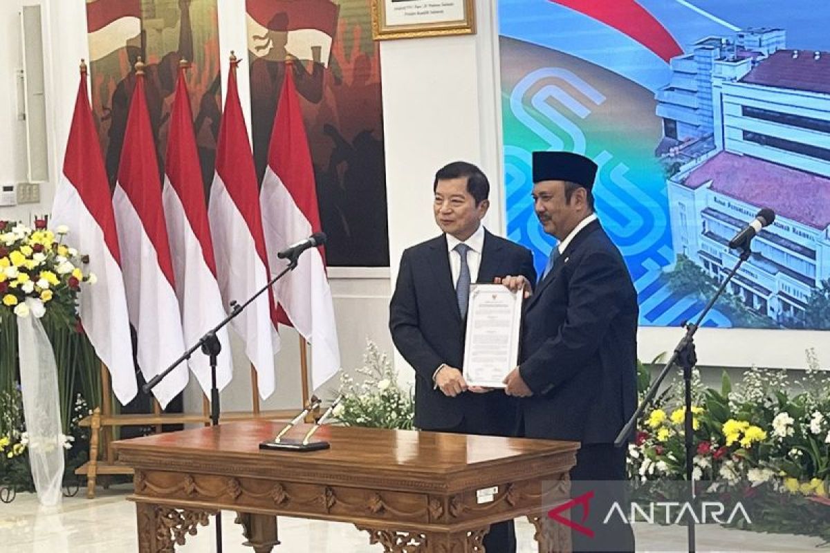 Rachmat Pambudy terima sertijab sebagai Menteri PPN 2024-2029